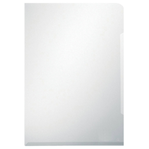 Buste a L A4 Q-Connect ppl ecologico - Trasparente liscio 160µm - KF14844 (conf.100)