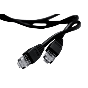 Cavo di rete Media-Range UTP CAT 6 RJ45/RJ45 L.1,5 m Nero MRCS110
