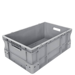Cassa di movimentazione in PPL Viso 400x600x230 mm Grigio E6420