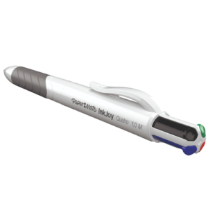 Penna sfera a scatto Paper Mate Inkjoy Quatro ULV - M - 1 mm 4 colori S0977260