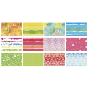 Carta regalo piegata Rex-Sadoch Raso Tendenze Fiori 70x100 cm Assortito - R4412GEN (conf.100 foglietti)
