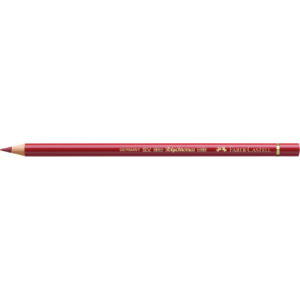 Matite colorate permanenti Faber Castell Polychromos Ømina 3,8 mm - Rosso cadmio medio - 110217 (conf.6)