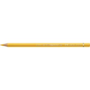 Matite colorate permanenti Faber Castell Polychromos Ømina 3,8 mm - Giallo cadmio scuro - 110108 (conf.6)