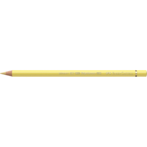 Matite colorate permanenti Faber Castell Polychromos Ømina 3,8 mm - Giallo paglierino - 110102 (conf.6)