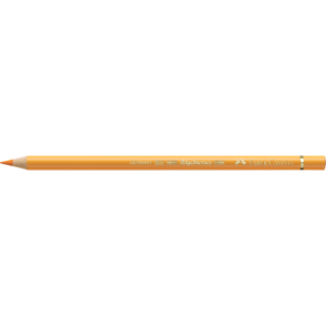 Matite colorate permanenti Faber Castell Polychromos Ømina 3,8 mm - Giallo cromo scuro - 110109 (conf.6)