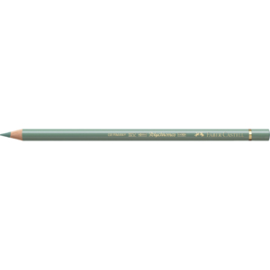 Matite colorate permanenti Faber Castell Polychromos Ømina 3,8 mm - Verde terra - 110172 (conf.6)