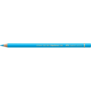 Matite colorate permanenti Faber Castell Polychromos Ømina 3,8 mm - Blu ftalico chiaro - 110145 (conf.6)