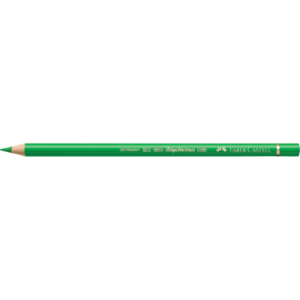 Matite colorate permanenti Faber Castell Polychromos Ømina 3,8 mm - Verde foglia - 110112 (conf.6)