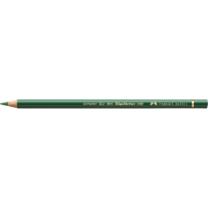 Matite colorate permanenti Faber Castell Polychromos Ømina 3,8 mm - Verde permanente oliva - 110167 (conf.6)