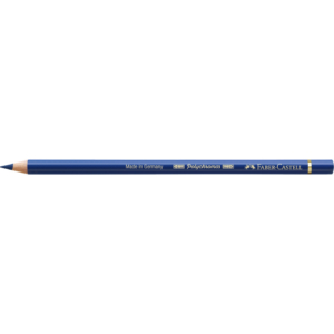 Matite colorate permanenti Faber Castell Polychromos Ømina 3,8 mm - Blu elio rossiccio - 110151 (conf.6)