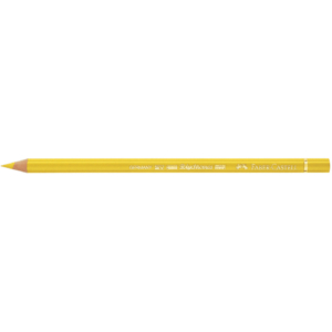 Matite colorate permanenti Faber Castell Polychromos Ømina 3,8 mm - Giallo cadmio chiaro - 110105 (conf.6)