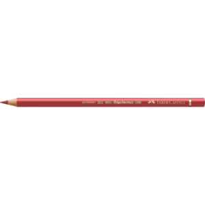 Matite colorate permanenti Faber Castell Polychromos Ømina 3,8 mm - Rosso pompei - 110191 (conf.6)