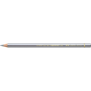 Matite colorate permanenti Faber Castell Polychromos - Ømina 3,8 mm - Argento - 110251 (conf.6)