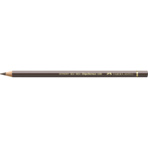 Matite colorate permanenti Faber Castell Polychromos Ømina 3,8 mm - torrone - 110178 (conf.6)