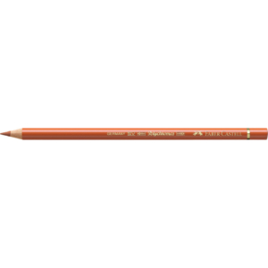 Matite colorate permanenti Faber Castell Polychromos Ømina 3,8 mm - terracotta - 110186 (conf.6)