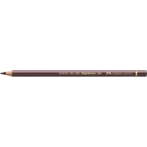 Matite colorate permanenti Faber Castell Polychromos Ømina 3,8 mm - Marrone van-Dyck - 110176 (conf.6)