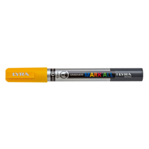Pennarello a tempera Giallo LYRA Graduate Mark All 1 mm L6810007