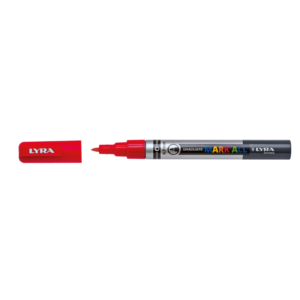 Pennarello a tempera Rosso LYRA Graduate Mark All 0,7 mm L6800018