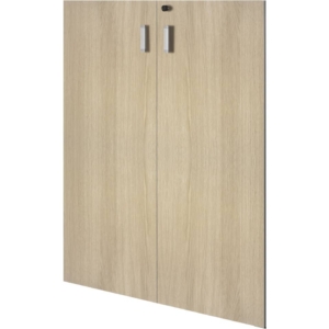 Coppia ante mobile basso Unisit Spirit 90x90 cm Rovere