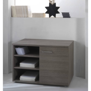 Mobili di servizio Unisit Larix 90x56x63 cm Rovere Grigio ULAGMS
