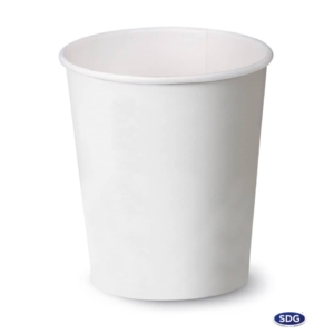 Bicchieri 3oz (85 ml) Bianco in cartoncino Scatolificio del Garda Bianco - 104-00-S (conf.50)