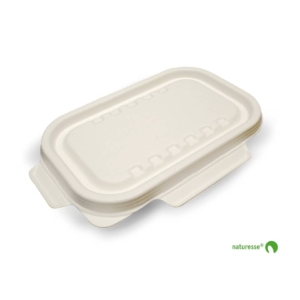 Coperchi richiudibili in cellulosa per vaschetta asporto 500ml Scatolificio del Garda Bianco - 3462 (conf.125)
