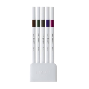 Fineliner Uni Emott - 0,4 mm - vintage color (conf.5 pezzi)