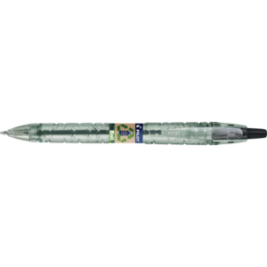 Penna a sfera a scatto Pilot ecoball B2P ricaricabile - punta 1 mm - inchiostro a base d'olio - Nero