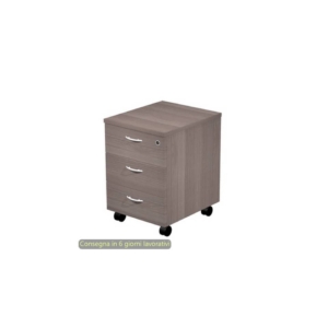 Cassettiera a tre cassetti smontata Artexport Presto 43x52x59,5 cm Frassino toscano - 60021-F
