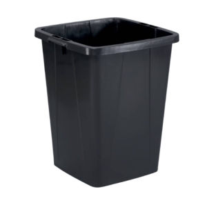 Contenitore portarifiuti Durable DURABIN 90 litri in polipropilene Nero - 1800474221