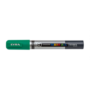 Pennarello a tempera Graduate Mark All punta tonda 2 mm Lyra Verde smeraldo