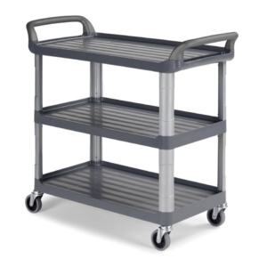 Carrello Grigio in polipropilene Shelf 3800 - 111x50x102,5 cm TTS 3 ripiani 0F003800ET