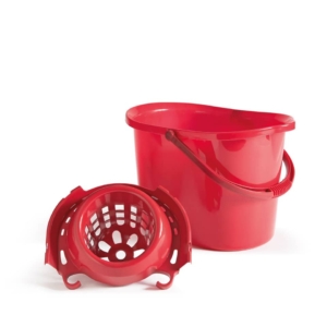 Secchio in plastica con strizzatore Classico Perfetto 15 litri 12130