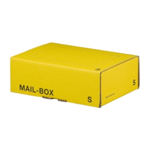 Scatole postali gialle 24,9x17,5x7,9 cm - Bong misura S (conf.20)