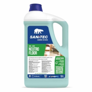Detergente neutro per superfici dure delicate, specifico per il marmo Neutro Floor Sanitec 5 litri / 5kg - 1480