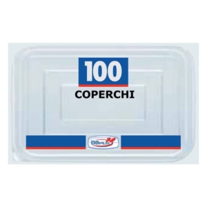 Coperchi Trasparenti polistirene C/11 Dopla 126x97 mm 28067 (conf.100)
