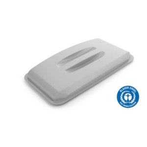 Coperchio ECO per contenitore portarifiuti DURABIN® 60 litri rettangolare Grigio Durable - 1800504050