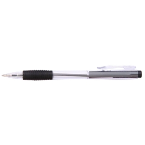 Penne a sfera a scatto ricaricabili Office Products punta 0,7 mm - Nero - 17015611-05 (conf.50)