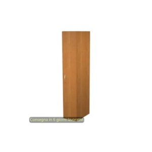 Spogliatoio a 1 anta con serratura 33x52xh.180 cm Artexport Noce chiaro 2624/4