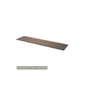 Top di finitura per coppia mobili affiancati 180xh.45,3 cm Giunone Artexport Noce toscano - 35062/N