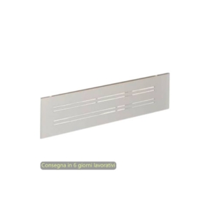 Modesty Panel Metal Presto Venere Plus sp. 15 mm Grigio alluminio Artexport 108x30 cm - BMAD12+BOAC-AA