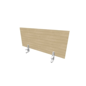 Pannello divisorio in melaminico Rovere per scrivanie singole 100xh.42 cm linea Practika Quadrifoglio - CODI100-RK