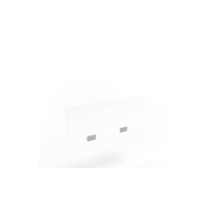 Pannello divisorio in melaminico Bianco per bench 80xh.35 cm linea Practika Quadrifoglio - CODB080-BA