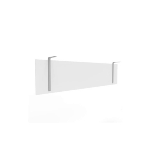 Pannello frontale in melaminico Bianco 148,7xh.35,1 cm per scrivanie Practika Quadrifoglio - COFRA180-BA