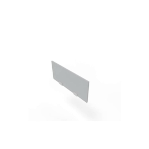 Pannello divisorio rivestito in tessuto Grigio 80xh.32 cm per bench linea Practika Quadrifoglio - CODBT080-B01-012