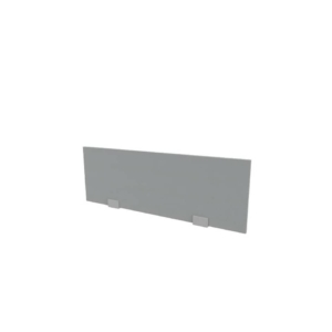 Pannello divisorio rivestito in tessuto Grigio 100xh.32 cm per bench linea Practika Quadrifoglio - CODBT100-B01-012