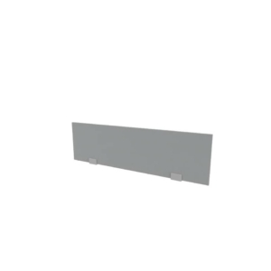 Pannello divisorio rivestito in tessuto Grigio 120xh.32 cm per bench linea Practika Quadrifoglio - CODBT120-B01-012