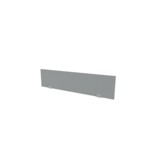 Pannello divisorio rivestito in tessuto Grigio 140xh.32 cm per bench linea Practika Quadrifoglio - CODBT140-B01-012