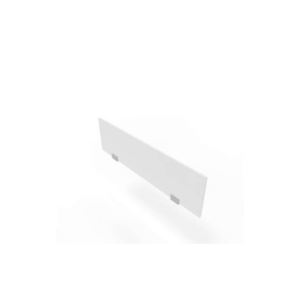 Pannello divisorio in melaminico Bianco per bench 120xh.35 cm linea Practika Quadrifoglio - CODB120-BA