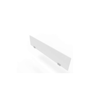 Pannello divisorio in melaminico Bianco per bench 140xh.35 cm linea Practika Quadrifoglio - CODB140-BA